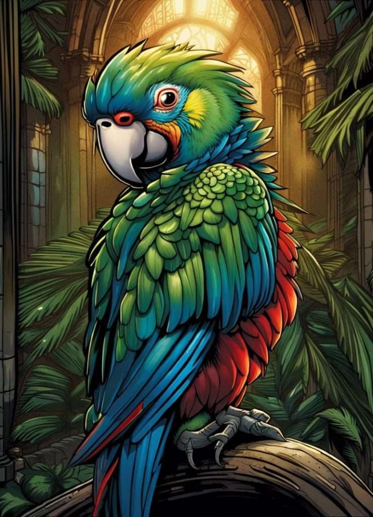 Comic Book Parrot.jpg