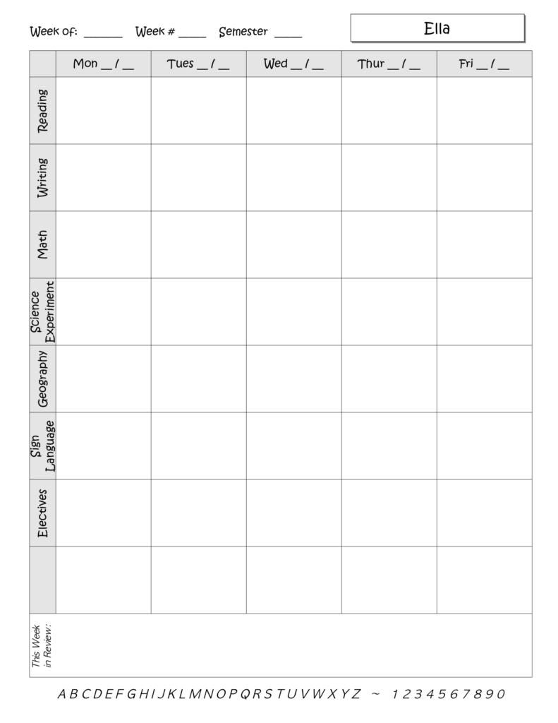 Early Learner Two-Page Example 2a