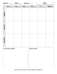 Early Learner One-Page Example 2