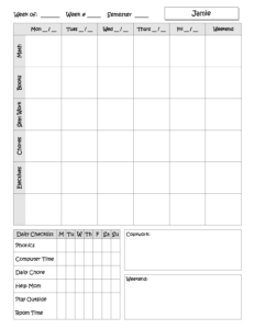 Early Learner One-Page Example 4